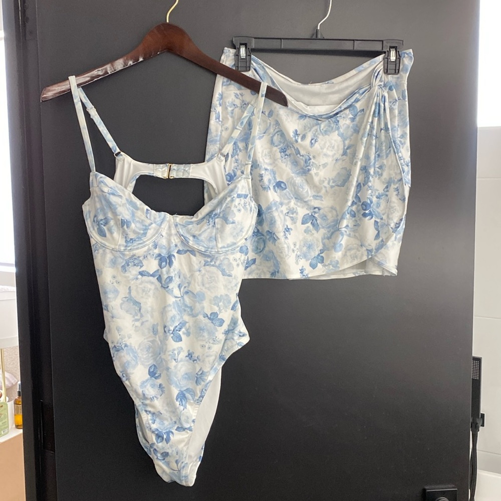 Victoria’s Secret one piece with matching sarong set
